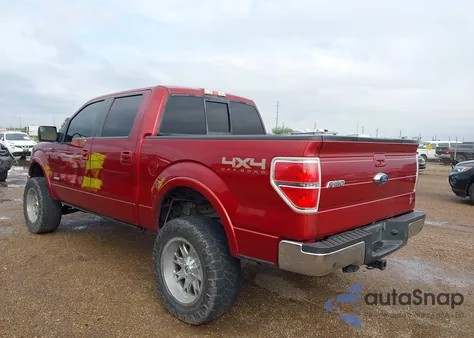 2013 Ford F-150 Lariat из США, поврежденный, VIN 1FTFW1ET0DFA73552